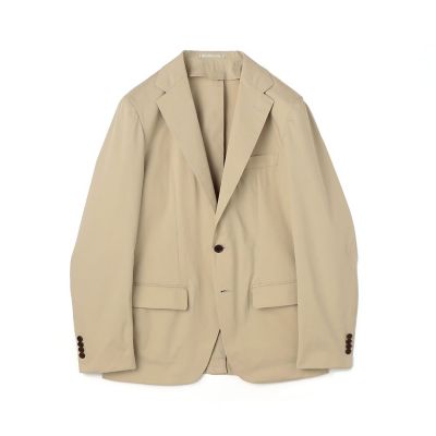 コットンポリエステル　シングルブレステッド２Ｂジャケット