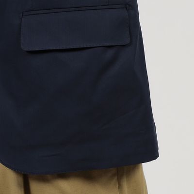 コットンポリエステル　シングルブレステッド２Ｂジャケット