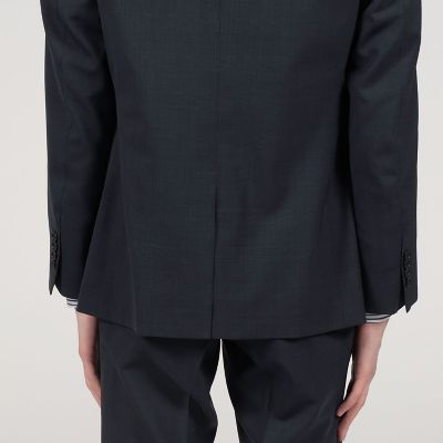 Super120'sウールポリエステル シングルブレステッド2B