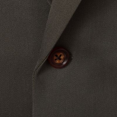 ウールコットン　シングルブレステッド２Ｂジャケット