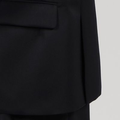 ウールコットン　シングルブレステッド２Ｂジャケット