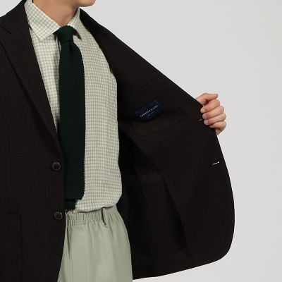 ウールメッシュ　シングルブレステッド２Ｂジャケット