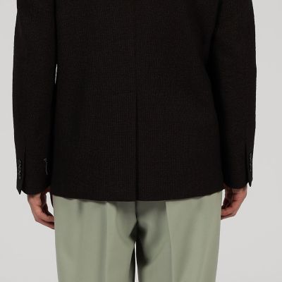 ウールメッシュ　シングルブレステッド２Ｂジャケット