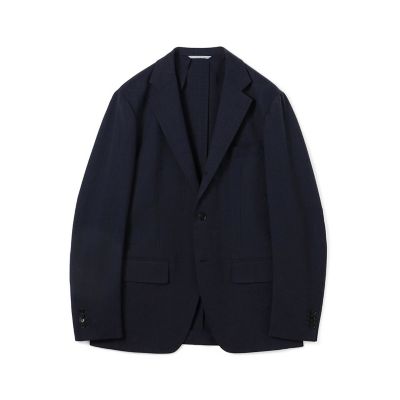 TOMORROWLAND (Men)/トゥモローランド Super120’sウールポリエスエル シングルブレステッド2Bジャケット