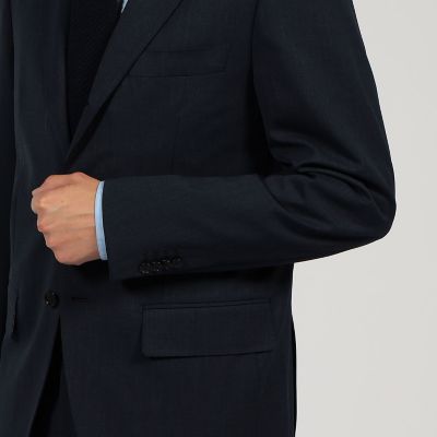 Ｓｕｐｅｒ１２０’ｓウールポリエスエル　シングルブレステッド２Ｂジャケット