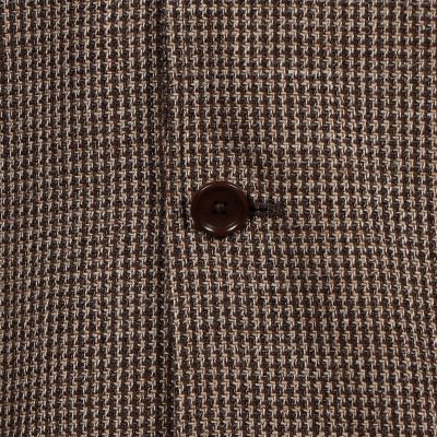 ファンシーツイード　シングルブレステッド２Ｂジャケット