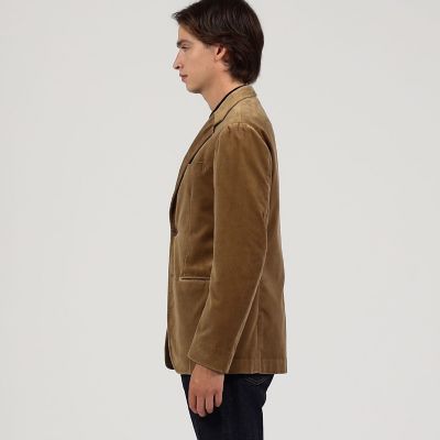 ウォッシュドベルベット　シングルブレステッド　２Ｂジャケット　ＰＯＮＴＯＧＬＩＯ