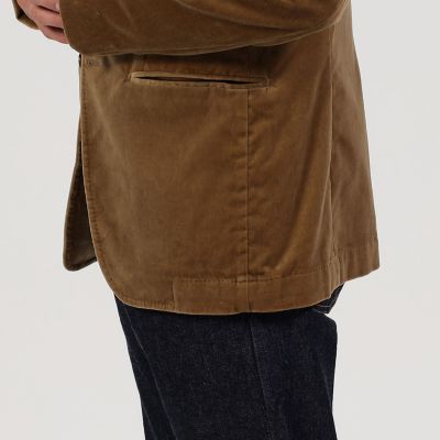 ウォッシュドベルベット　シングルブレステッド　２Ｂジャケット　ＰＯＮＴＯＧＬＩＯ