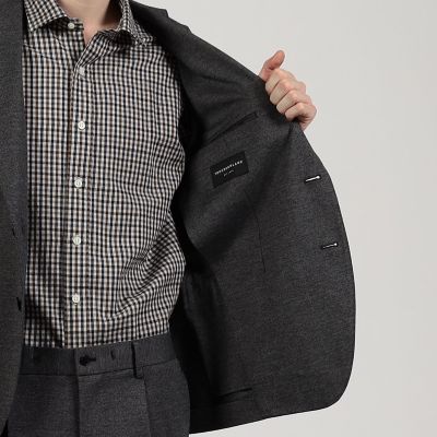 ウールコットンジャージー　シングルブレステッド　２Ｂ　ジャケット