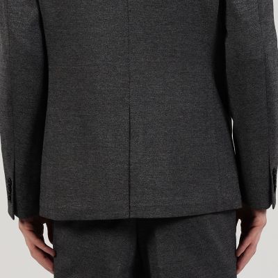 ウールコットンジャージー　シングルブレステッド　２Ｂ　ジャケット