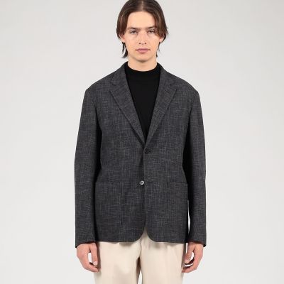 ウールシルクナイロン　シングルブレステッド　２Ｂジャケット　ＣＡＲＬＯ　ＢＡＲＢＥＲＡ