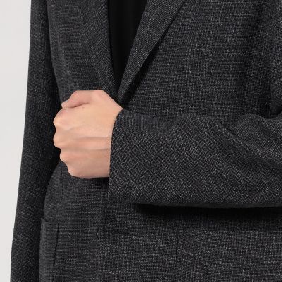 ウールシルクナイロン　シングルブレステッド　２Ｂジャケット　ＣＡＲＬＯ　ＢＡＲＢＥＲＡ