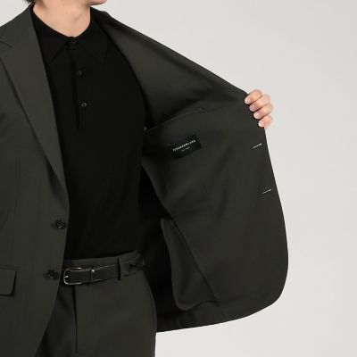 Ｓｕｐｅｒ１３０’ｓウール　シングルブレステッド２Ｂジャケット　ＤＲＡＧＯ
