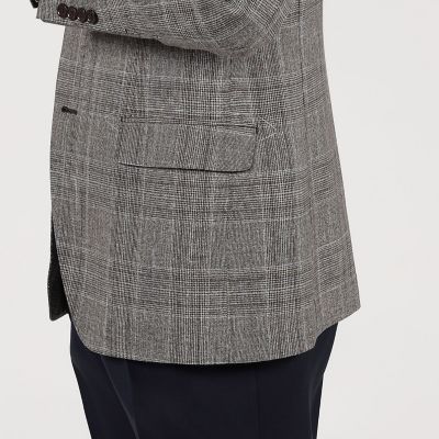 ＳＵＭＭＥＲ　ＴＩＭＥ　ウールシルクリネン　シングルブレステッド　２Ｂジャケット　ＬＯＲＯ　ＰＩＡＮＡ