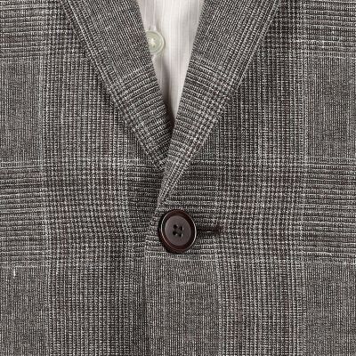 ＳＵＭＭＥＲ　ＴＩＭＥ　ウールシルクリネン　シングルブレステッド　２Ｂジャケット　ＬＯＲＯ　ＰＩＡＮＡ
