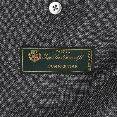ＳＵＭＭＥＲ　ＴＩＭＥ　ウールシルクリネン　シングルブレステッド　２Ｂジャケット　ＬＯＲＯ　ＰＩＡＮＡ