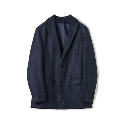 ＳＵＭＭＥＲ　ＴＩＭＥ　ウールシルクリネン　シングルブレステッド　２Ｂジャケット　ＬＯＲＯ　ＰＩＡＮＡ