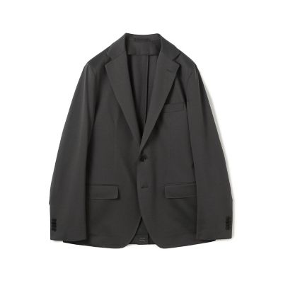 コットンポリエステル　ストレッチツイル　シングルブレステッド２Ｂジャケット