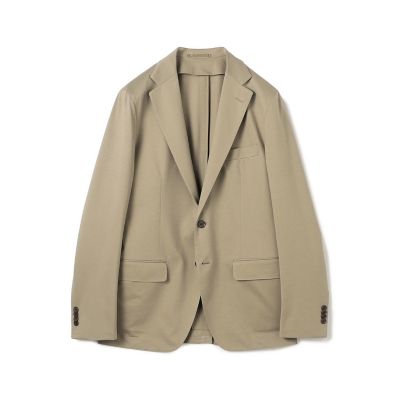 コットンポリエステル ストレッチツイル シングルブレステッド