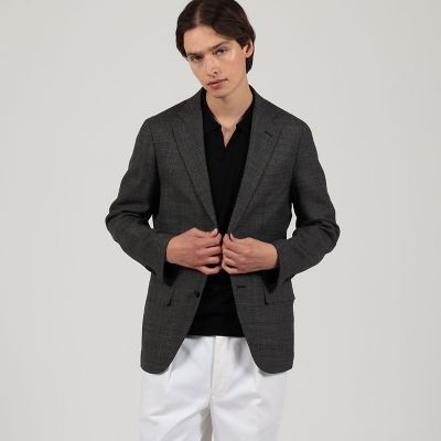 新品タグ付き・未使用　BPN ジャケット コットンウール ホップサック シングルブレステッド2Bジャケット