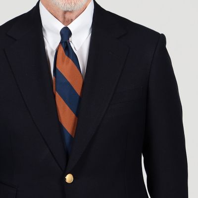 サイズ４６【ウールシルクモヘヤ】トゥモローランド ネイビーサマージャケット シルクウールモヘヤ シングルブレステッド2Bジャケット NOVARA