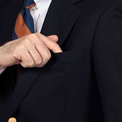 シルクウールモヘヤ シングルブレステッド2Bジャケット NOVARA