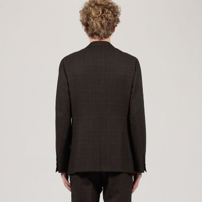 ウールナチュラルストレッチ シングルブレステッド 2Bジャケット