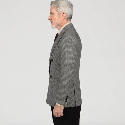 ウールフランネル ダブルブレステッド4Bジャケット FOX