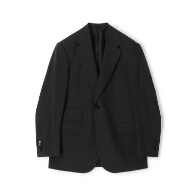 ウールシルクリネン シングルブレステッド2Bジャケット ROGNA