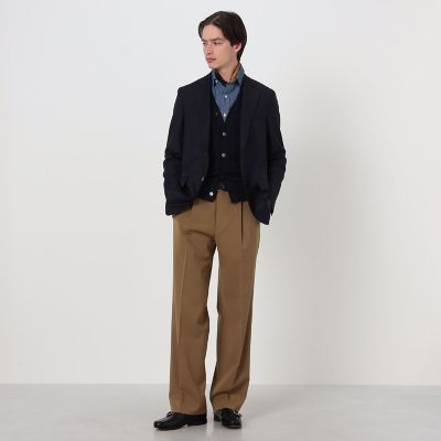店舗限定】ウールホップサック シングルブレステッド 2Bジャケット