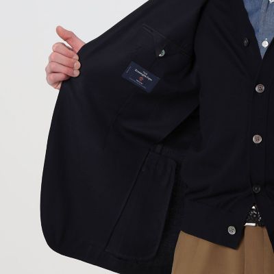 店舗限定】ウールホップサック シングルブレステッド 2Bジャケット