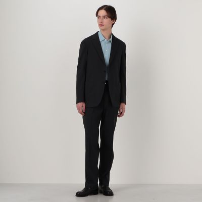 レーヨンリネンコットン シングルブレステッド2Bジャケット