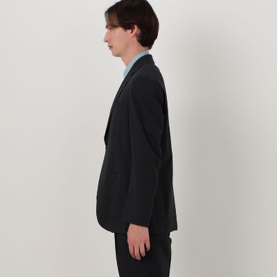 レーヨンリネンコットン シングルブレステッド2Bジャケット