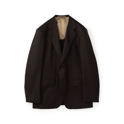 ウール シングルブレステッド2Bジャケット BRITISH