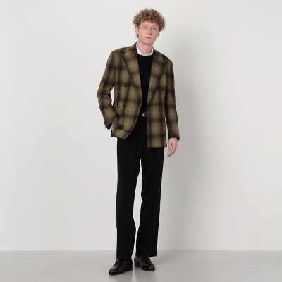 別注】PENDLETON ウールオンブレチェック ダブルブレスト4