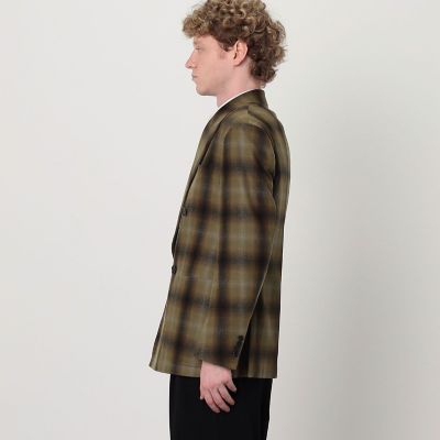 別注】PENDLETON ウールオンブレチェック ダブルブレスト4