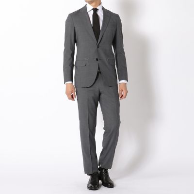 ＜TOMORROWLAND (Men)＞Ｓｕｐｅｒ１３０’ｓウールシルクプレーンウィーブ　２ボタンジャケット