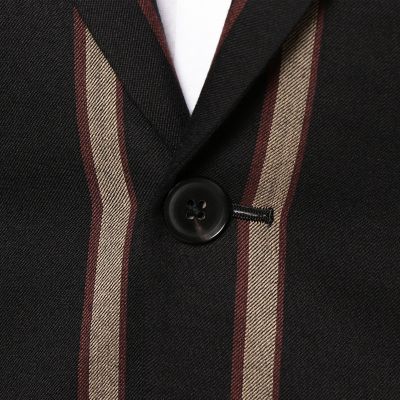 ウールサージ　２ボタンブレザー