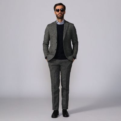 ＜TOMORROWLAND (Men)＞ウールツイード　２Ｂテーラードジャケット