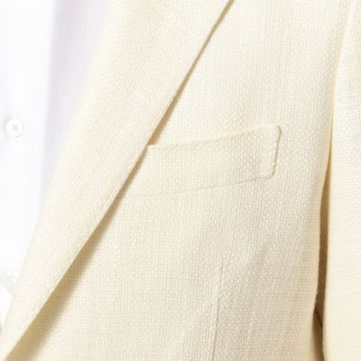 シルクリネンツイード　２Ｂテーラードジャケット　ＦＥＲＬＡ