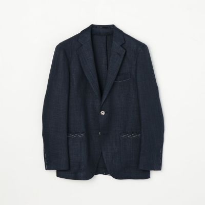 シルクリネンツイード　２Ｂテーラードジャケット　ＦＥＲＬＡ