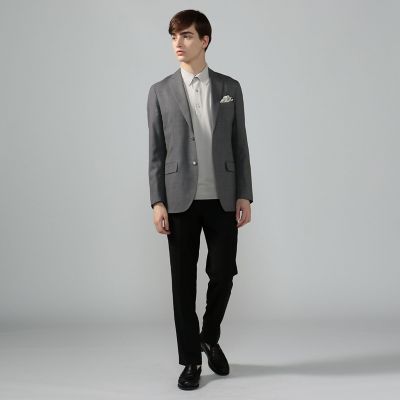 ＜TOMORROWLAND (Men)＞ウールシルクホップサック　２Ｂブレザージャケット　ｕｔｉｌｉｔｙ