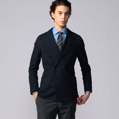 美品 イレブンティ ウール ジャージー テーラードジャケット S ウィンドペン CALLNE ジャケット テーラードジャケット Woolblend Herringbone