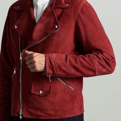 別注】DENIM×TOMORROWLAND ゴートスエード ダブル