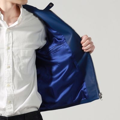 【別注】ＤＥＮＩＭ×ＴＯＭＯＲＲＯＷＬＡＮＤ　ラムレザー　シングルライダースジャケット