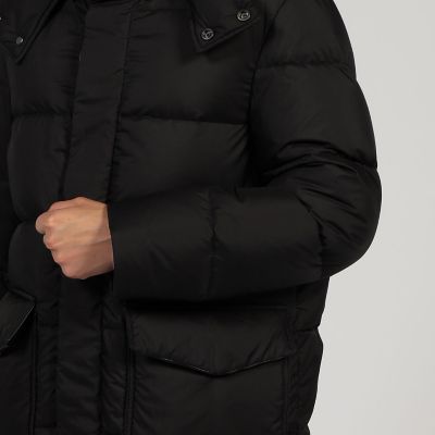 【別注】ＥＭＭＥＴＩ　ナイロン　フーデットダウンコート