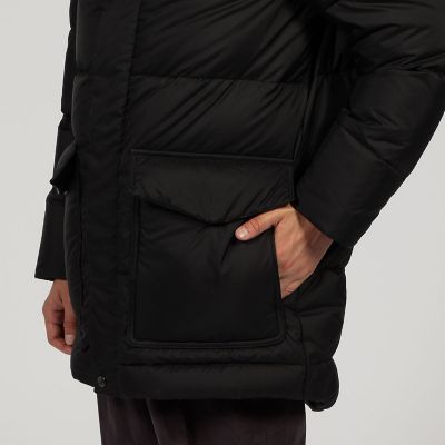【別注】ＥＭＭＥＴＩ　ナイロン　フーデットダウンコート