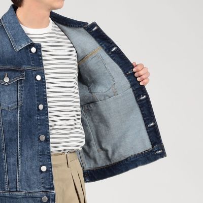 【別注】ＰＴ　ＴＯＲＩＮＯ　ストレッチデニム　トラッカージャケット