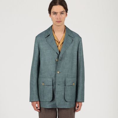 バンブーシルクコットン　サファリジャケット　ＨＡＶＡＮＡ　ＤＯＲＭＥＵＩＬ
