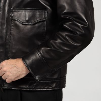 送料無料】【別注】EMMETI JAMES ラムレザー ムートン